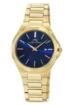 Porsamo Bleu Alexander Men's Slim Case Watch 1232bals In Gold