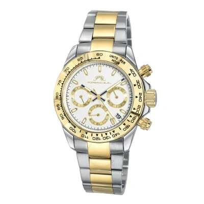 Porsamo Bleu Alexis Quartz White Dial Ladies Watch 921cals In Gold