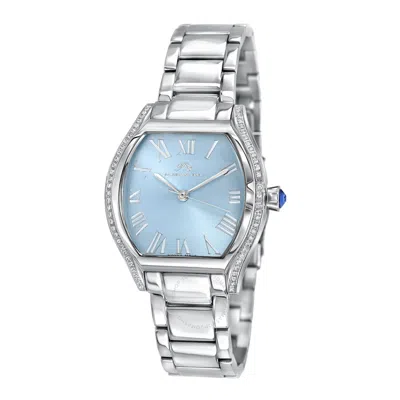 Porsamo Bleu Celine Quartz Blue Dial Ladies Watch 1002cces In Blue/silver Tone