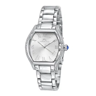 Porsamo Bleu Celine Quartz Silver Dial Ladies Watch 1002aces In Silver Tone