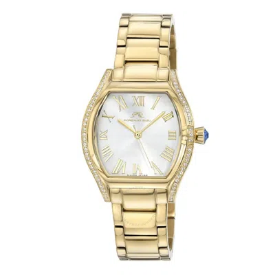 Porsamo Bleu Celine Quartz Silver Dial Ladies Watch 1002dces In Gold