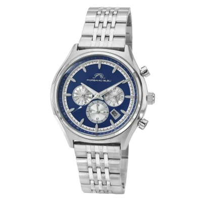 Porsamo Bleu Charlie Silver-tone Dial Men's Watch 1261bchs In Blue / Silver