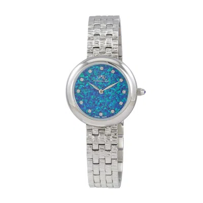 Porsamo Bleu Charlize Quartz Blue Dial Ladies Watch 1111achs In Metallic