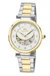 Porsamo Bleu Colette Women's Automatic Watch With Topaz Hour Markers 1103ccos In Multi