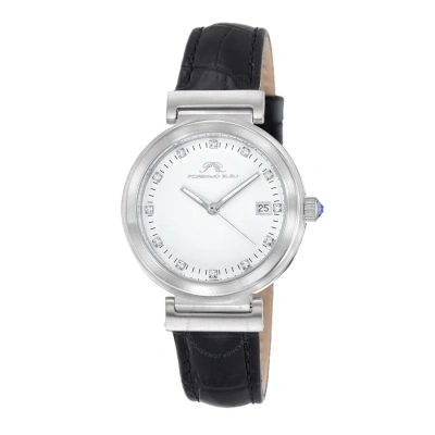 Porsamo Bleu Dahlia Quartz White Dial Ladies Watch 1051adal In Black