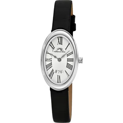 Porsamo Bleu Eloise Guilloche Leather Strap Watch, 26mm In Multi