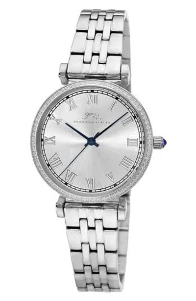 Porsamo Bleu Emma Bracelet Watch In Metallic