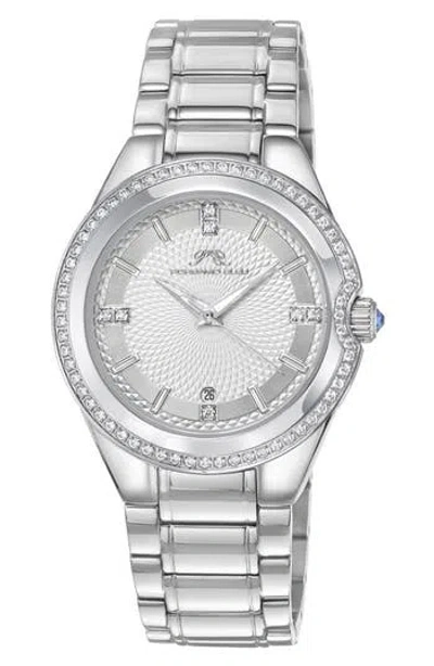 Porsamo Bleu Guilia Interchangeable Strap Watch, 37mm In Silver/white