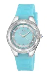 Porsamo Bleu Guilia Quartz Blue Dial Ladies Watch 1122cgur In Blue