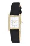 PORSAMO BLEU KAROLINA WOMEN'S DIAMOND WATCH WITH TOPAZ SET BEZEL, 1084AKAL