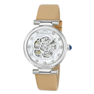 Porsamo Bleu Laura Automatic White Dial Ladies Watch 1212alal In Gold
