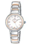 Porsamo Bleu Luna Quartz Pink Dial Ladies Watch 1181dlus In Gold