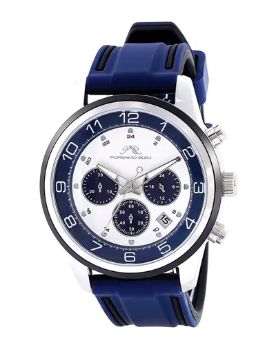 Porsamo Bleu Men's Arthur Watch In Purple
