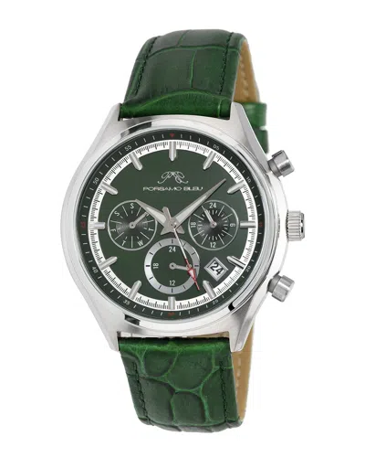 Porsamo Bleu Men's Leather Watch
