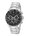 Porsamo Bleu Preston Multi-function Dial Stainless Steel Bracelet Watch, 41mm