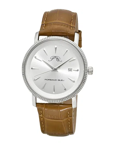 Porsamo Bleu Men's Veritas 2 Watch In White