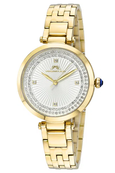 Porsamo Bleu Natalie Stainless Steel Gold Tone Women's Watch 1251bnas