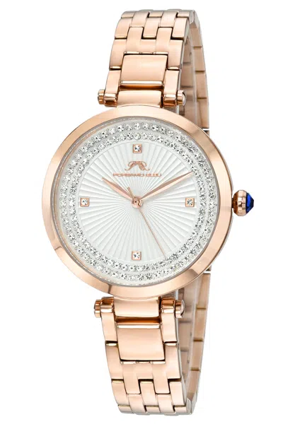 Porsamo Bleu Natalie Stainless Steel Rose Tone Women's Watch 1251cnas