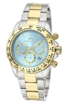 Porsamo Bleu Preston Bracelet Strap Multifunction Watch, 41mm In Two-tone