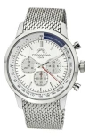 Porsamo Bleu Simon Mesh Strap Chronograph Watch, 44mm In Multi