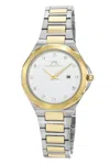 PORSAMO BLEU VICTORIA WOMEN'S SLIM CASE WATCH WITH CRYSTALS 1242CVIS
