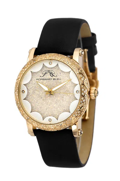 Porsamo Bleu Women's Genevieve Topaz Watch 681bgel In Multi