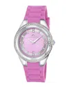 Porsamo Bleu Guilia Quartz Pink Dial Ladies Watch 1122bgur