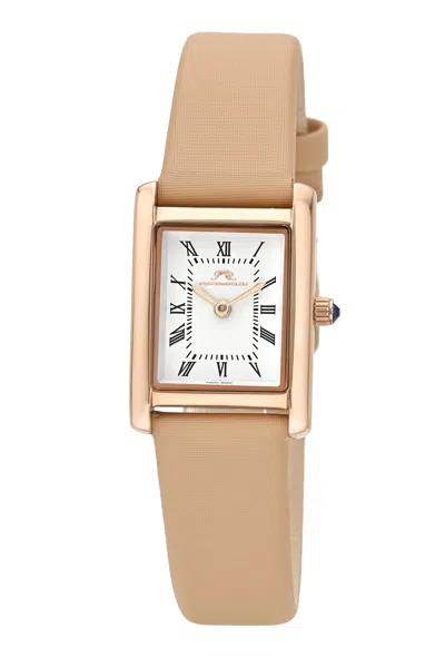 Porsamo Bleu Women's Karolina Rectangular Watch 1086ekal In White