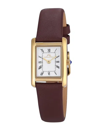 Porsamo Bleu Women's Karolina Watch In Brown