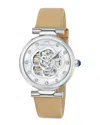 Porsamo Bleu Laura Women's Automatic Watch With Mother Of Pearl Dial, 1212alal