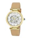 Porsamo Bleu Laura Automatic White Dial Ladies Watch 1212blal