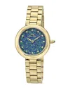 Porsamo Bleu Women's Opal Stainless Steel Bracelet Watch 1331bops In Gold