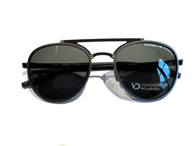 Pre-owned Porsche Design 8972 D Sonnenbrille Brillen Pilotenform Fassung Neu Eyewear Sun In Schwarz