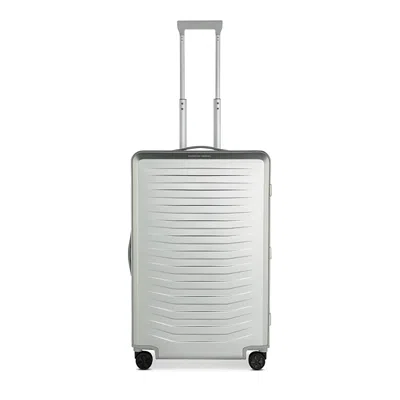 Porsche Design Aluminum 31 Spinner Suitcase In Silver
