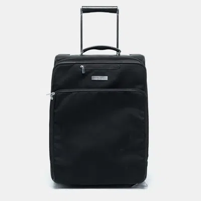 Pre-owned Porsche Design Black Nylon Limited Edition P'2000 Trolley