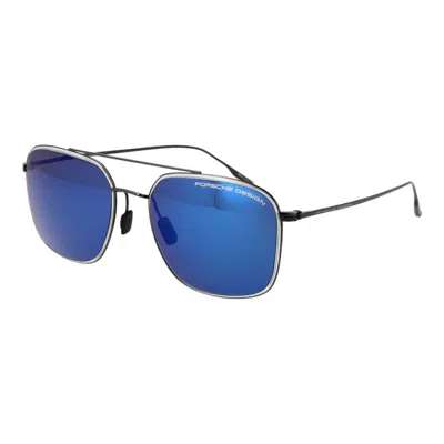 Porsche Design Black Titanium Sunglasses In Multi