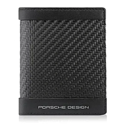 Porsche Design Bric's  Carbon Billfold 6 In Black