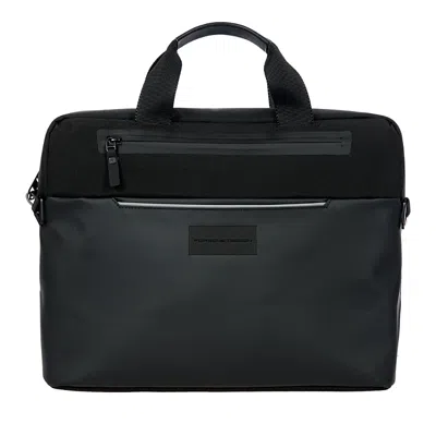 Porsche Design Eco Medium Briefcase In Black