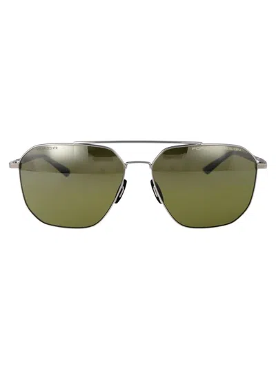 Porsche Design P8967 Sunglasses In B417 Palladium Grey