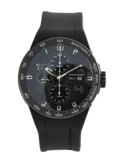 Pre-owned Porsche Design Flat Six Edition 1 Watch In Multi