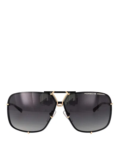 Porsche Design Sunglasses In Black