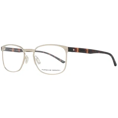 Porsche Design Gold Men Optical Frames In Metallic