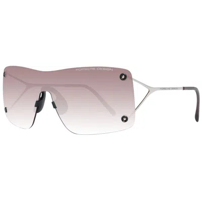 Porsche Design Gold Unisex Sunglasses In Metallic