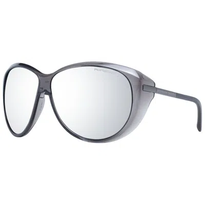 PORSCHE DESIGN GRAY POLYAMIDE SUNGLASSES