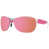 Porsche Design Gray Stainless Steel Sunglasses In Pink