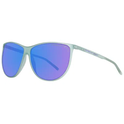 Porsche Design Green Women Sunglasses In Blue