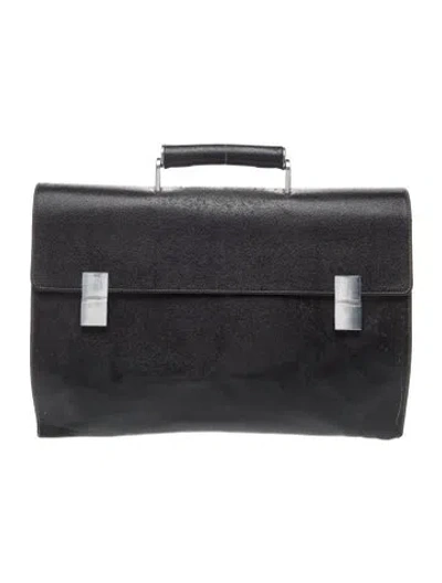 Pre-owned Porsche Design Leather Briefcase In Multi