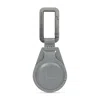 Porsche Design Leather Key Ring Tracker In Gray