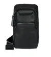 Porsche Design Leather Roadster Evo Cross-body Bag In Black