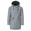 Porsche Design Men's Grey Violet-black 3in1 Parka In Gray